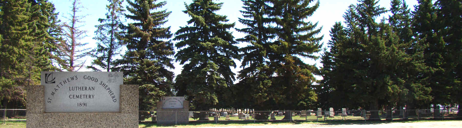 St Matthew's Lutheran Church & Good Shepherd Lutheran Church Cemetery 1891